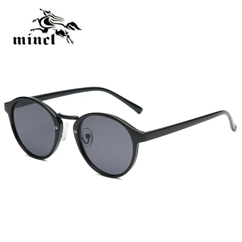 New Round Mirrored Sunglasses Ladies Shades For Women Men Retro Round Glasses Small Round Clear Red Black Male Eyewear Uv400 NX