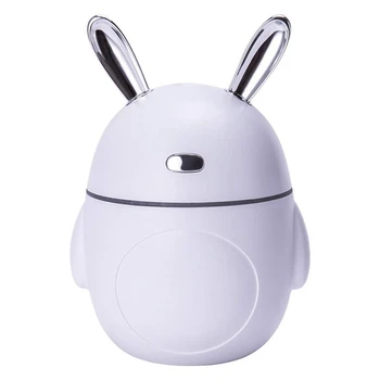 

Rabbit Air Humidifier USB Cool Mist Humidifier Portable with LED Fogger Mist Maker Aromatherapy Humidifier