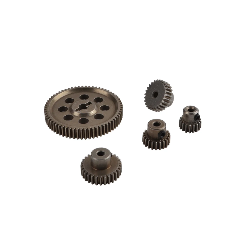 11184 Metal Diff Main Gear 64T Motor Pinion Gears 17T 21T 26T 29T for HSP 94111 Redcat Truck 1/10 RC Parts