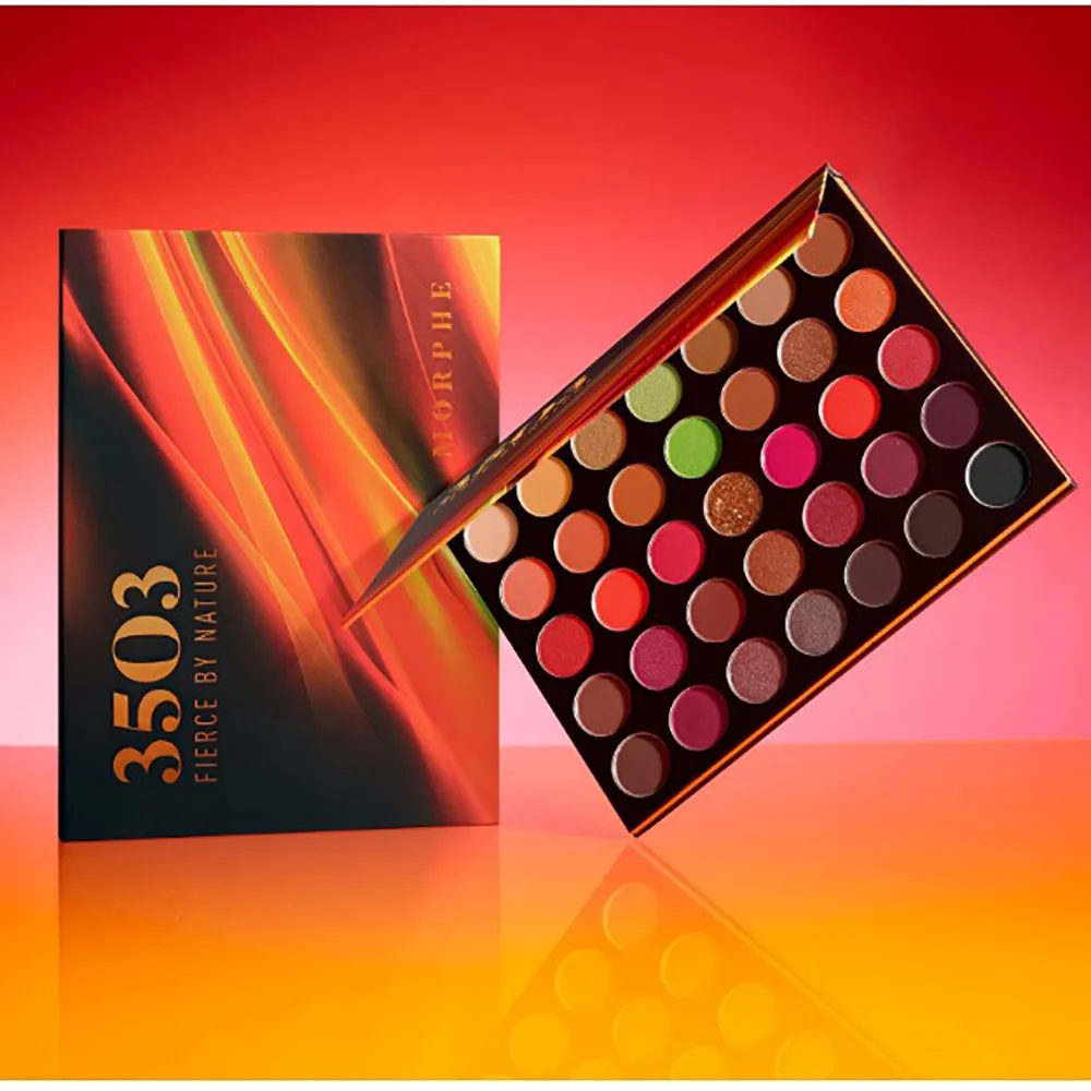 

Morphe 35o3 Eye Shadow James Charles Palettes Matte Pearlescent 35 Colors Glitter Eyeshadow High Pigment Eyeshadow Palette