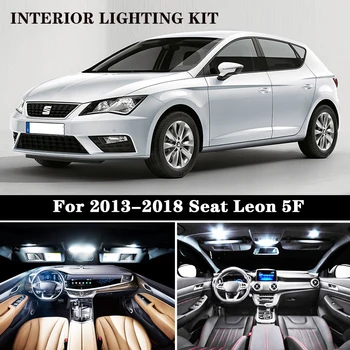 

9pcs LED trunk bulb + Interior dome map mirror Light Kit for 2013-2018 Seat Accessories for Leon MK3 5F 5F1 5F5 5F8