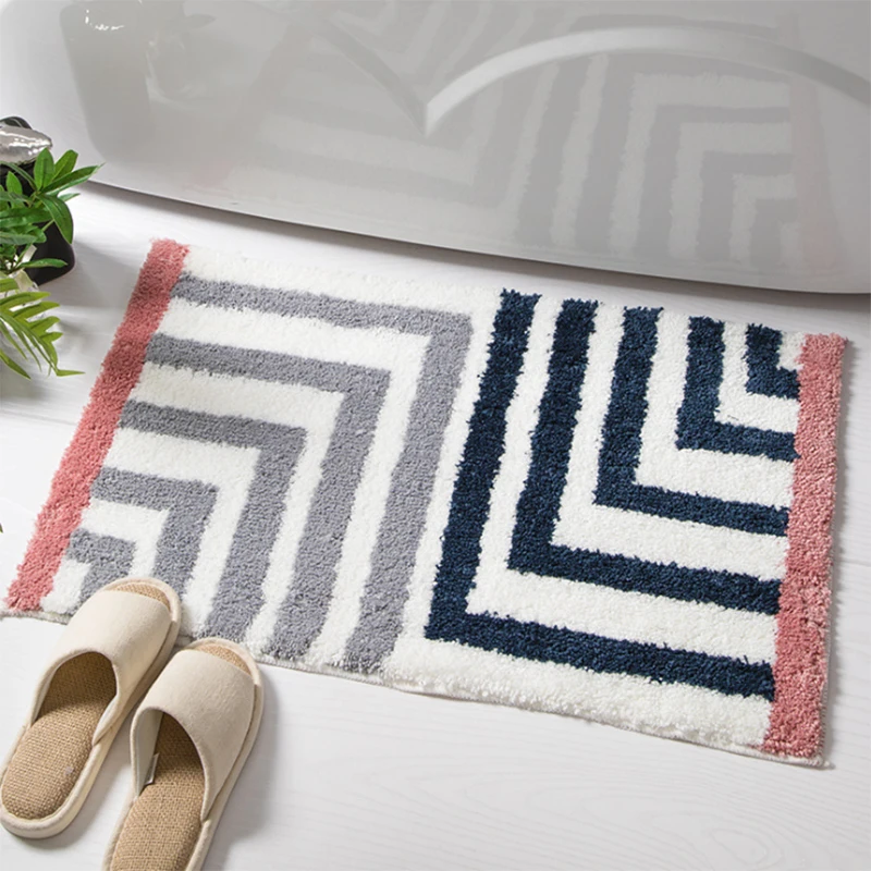 

ZDAAZV Modern 3d Pattern Anti-slip Kitchen Bath Carpet Door Mats Entrance Absorbent Mats Tapetes Bedroom Tatami Kitchen Rugs
