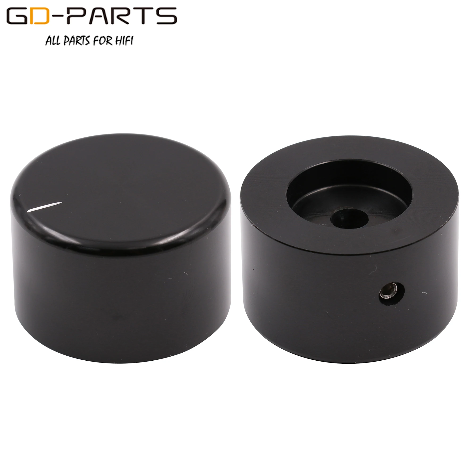 Hifi 오디오 튜브 AMP 턴테이블 레코드 DAC CD 라디오 볼륨 전위차계용 가공 솔리드 알루미늄 포인터 노브, 35mm-22mm