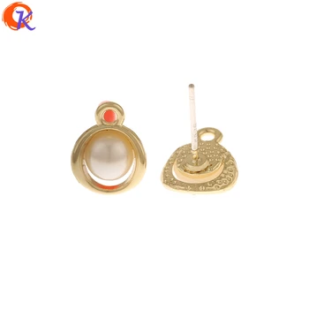 

Cordial Design 100Pcs 9*12MM Jewelry Accessories/Earring Findings/DIY Making/Round Shape/Imitation Pearl/Hand Made/Earrings Stud