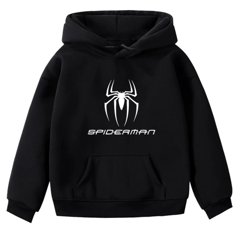 Hoodies 8 Детская толстовка с капюшоном; сезон осень-зима; теплая одежда; Spider-man супергероев; худи для мальчиков и девочек; Свитшот; светящаяся одежда в стиле хип-хоп - Цвет: Hoodies 8