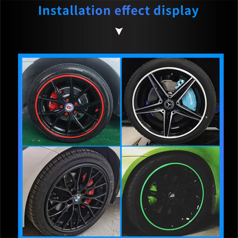 Резиновое кольцо для защиты и украшения автомобильные колеса