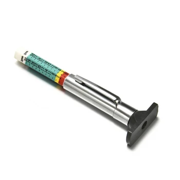 

10pcs Car Tire Depth Tester Gauge Color Tyre Tread Metric Gage Stainless Steel + ABS