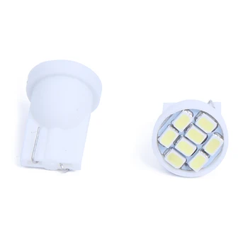 

20 T10 W5W 168 194 Bright White 8 SMD LED Side Wedge Light Bulb Lamp