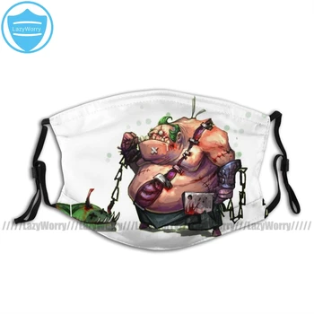 

Pudge Dota Mouth Face Mask Dota 2 Pudge Facial Mask Kawai Adult Funny with Filters Mask