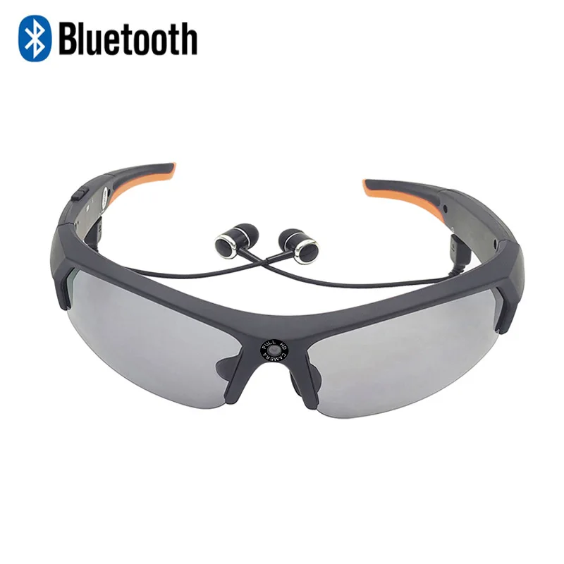 2 МП 1080p HD стерео Bluetooth камера очки широкий угол 120 градусов уличные спортивные DV