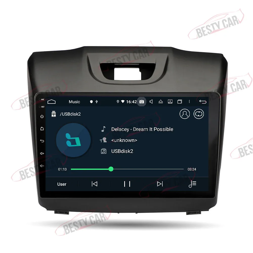 " ips Android 9,0 Автомобильный мультимедийный плеер Авто Радио стерео для Chevrolet Trailblazer Colorado S10 Isuzu D-max MU-X gps NAV