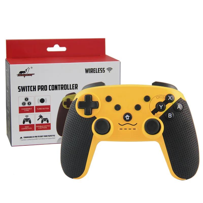 

Wireless Gamepad For Nintendo Switch Pro Controller Bluetooth Gamepad For PS3 Android PC Games Joystick With Six-axis gyroscope