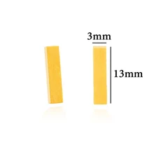 V привлекательные Винтажные серьги-столбы из нержавеющей стали геометрические Простые Ювелирные серьги для женщин вечерние 10 пар в подарок