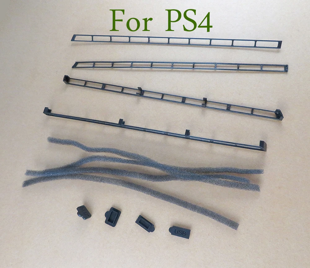 10 комплектов для PS4 Slim игровой консоли ps4 Pro пылезащитный чехол губки заглушки
