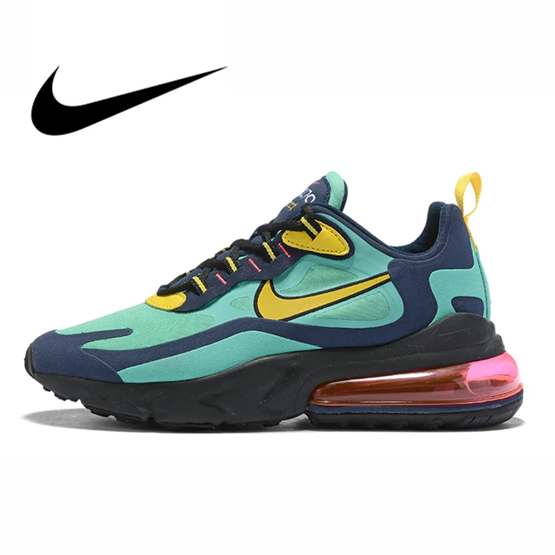 Nike Air Max 270 React спортивная обувь для мужчин Air Cushion Спортивная уличная дизайнерская спортивная обувь для бега AO4971