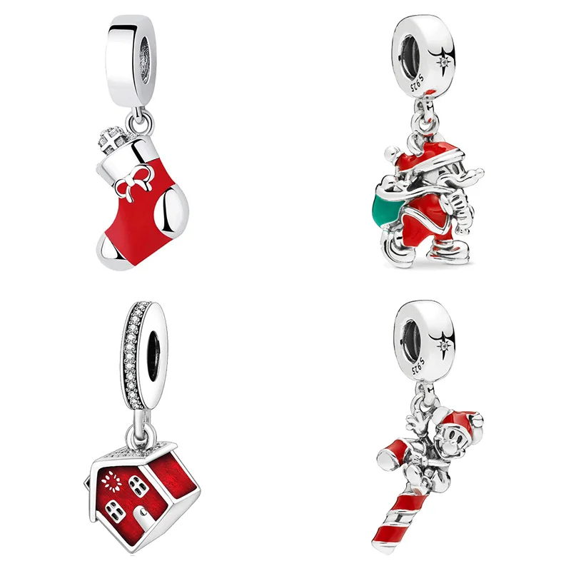 Дизайнерский браслет из стерлингового серебра 925 пробы с плавающими бусинами