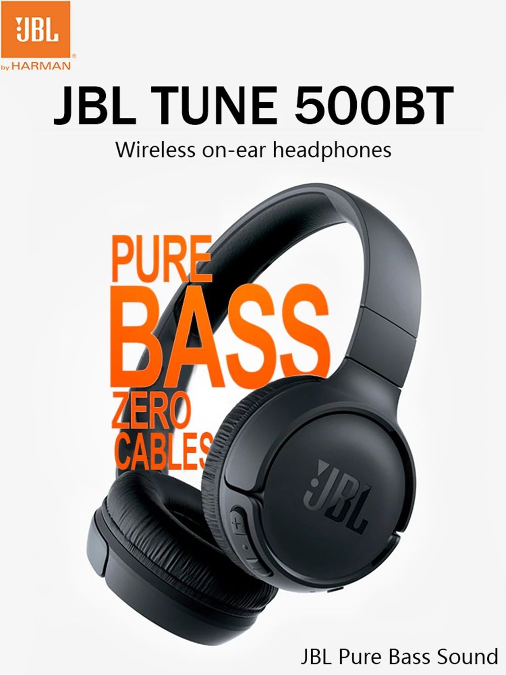 Jbl Tune 500Bt Wireless On Ear Headphone 5
