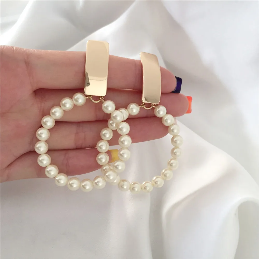 Brinco Simple Pérola
