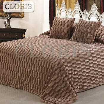 

CLORIS Luxury Blanket Solid Best Gift Sofa Bed Bedspreads Moscow Supply Queen King Size Fashion High Quality Trave Quilt Cover