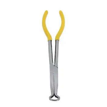 

Car Spark Plug Wire Removal Pliers Long Nose Cylinder Cable Clamp Tool 11inch Made Of High-quality Metal Car Repair Kit