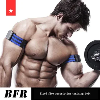 

1 Pair BFR Training Fitness Gym Bands Blood Flow Restriction Occlusion Bandage Sports Exercise Bodybuilding Biceps Bands Belts