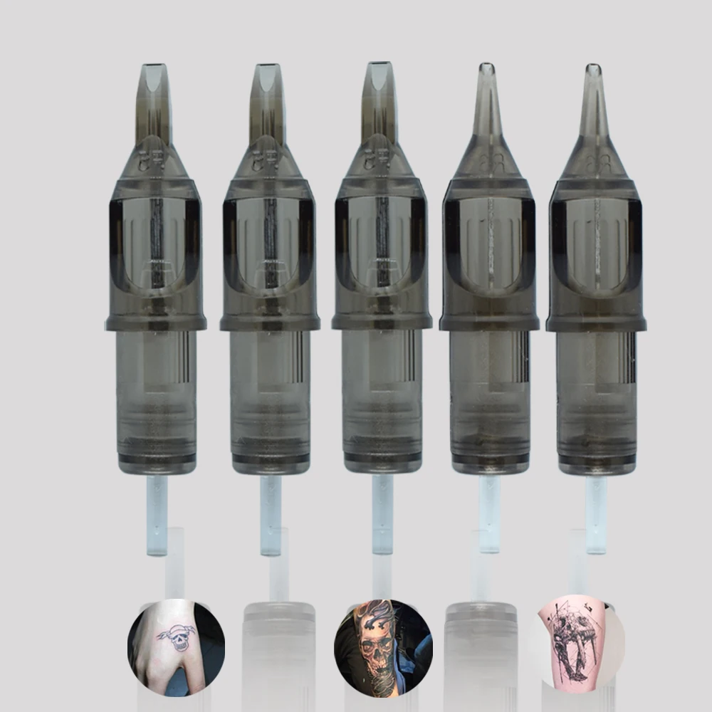 

Disposable Cartridge Needles10pcs 1/3/5/9/11/13/15RL Tattoo Liner Shader Makeup Eyebrow Tattoo Pen Machine Supply