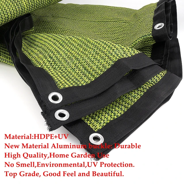 0,6X1/0,9X1M Hdpe Uv-Ellenes Napfényellenes Háló Vastag Erkély Biztonsági Kerítés Nap Árnyékolás Net Courtyard Zamatos Növényi Árnyék Vitorla - Image 5