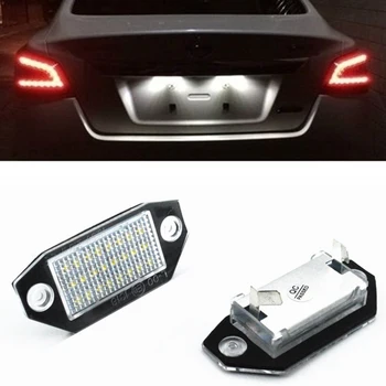

LED 12V Car License Plate Light For Ford Mondeo 3 MK3 B4Y B5Y 2000 2001 2002 2003 2004 2005 2006 2007 Auto Warning Lamp Canbus
