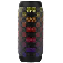 Беспроводной Bluetooth Динамик с светодиодный свет Портативный стерео на открытом воздухе USB глубокий бас, Hi-Fi, Динамик Поддержка звонки в режиме громкой связи TF карты