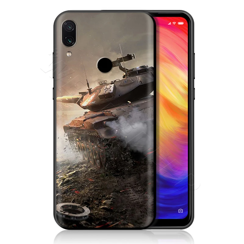 Чехол World of Tanks для Xiaomi Redmi 4A 4X5 5A 6 6A 7 7A S2 Note Go K20 Pro Plus Prime 8T - Цвет: 8