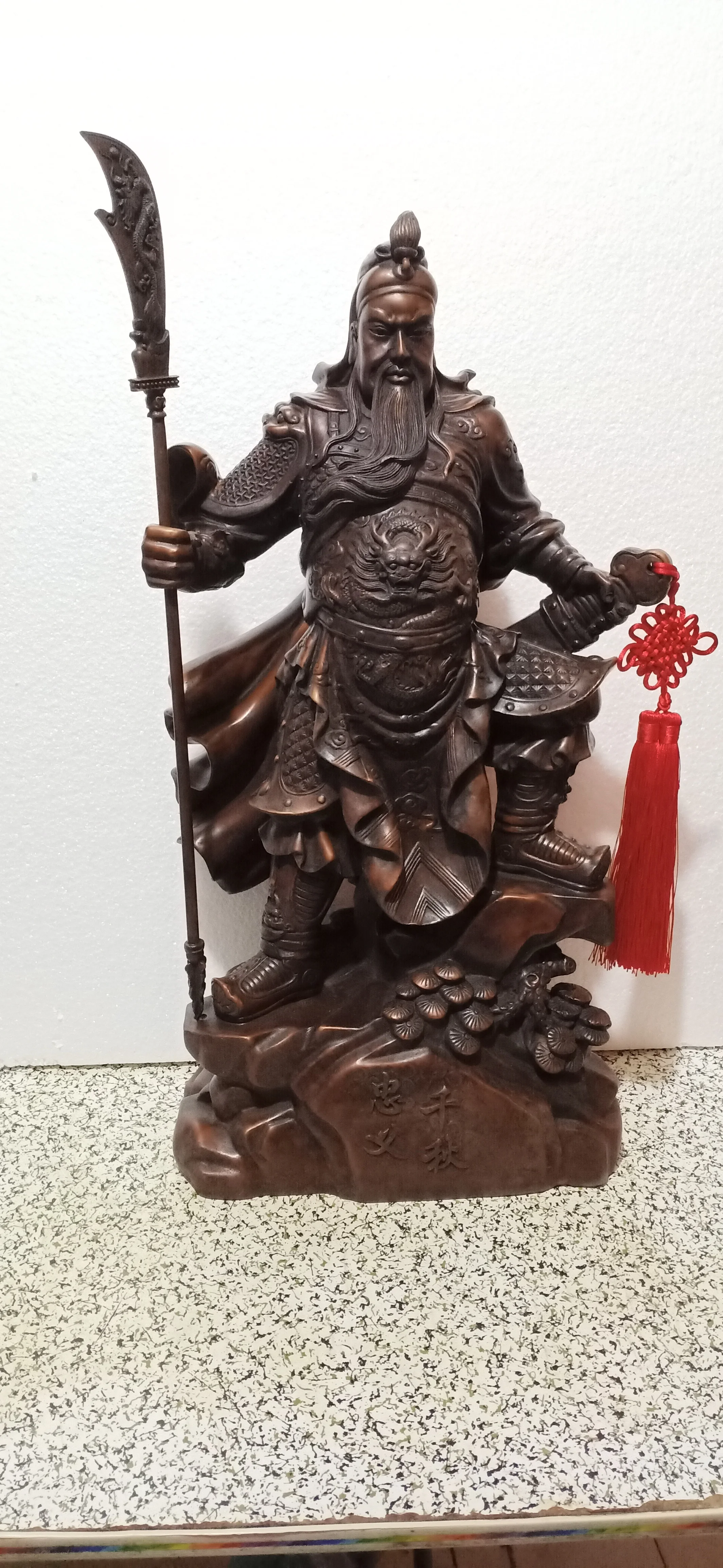 Статуэтка Будды меча Гуань Гонг Юй 25 дюймов Китай|statue china|statues buddhastatue dragon |