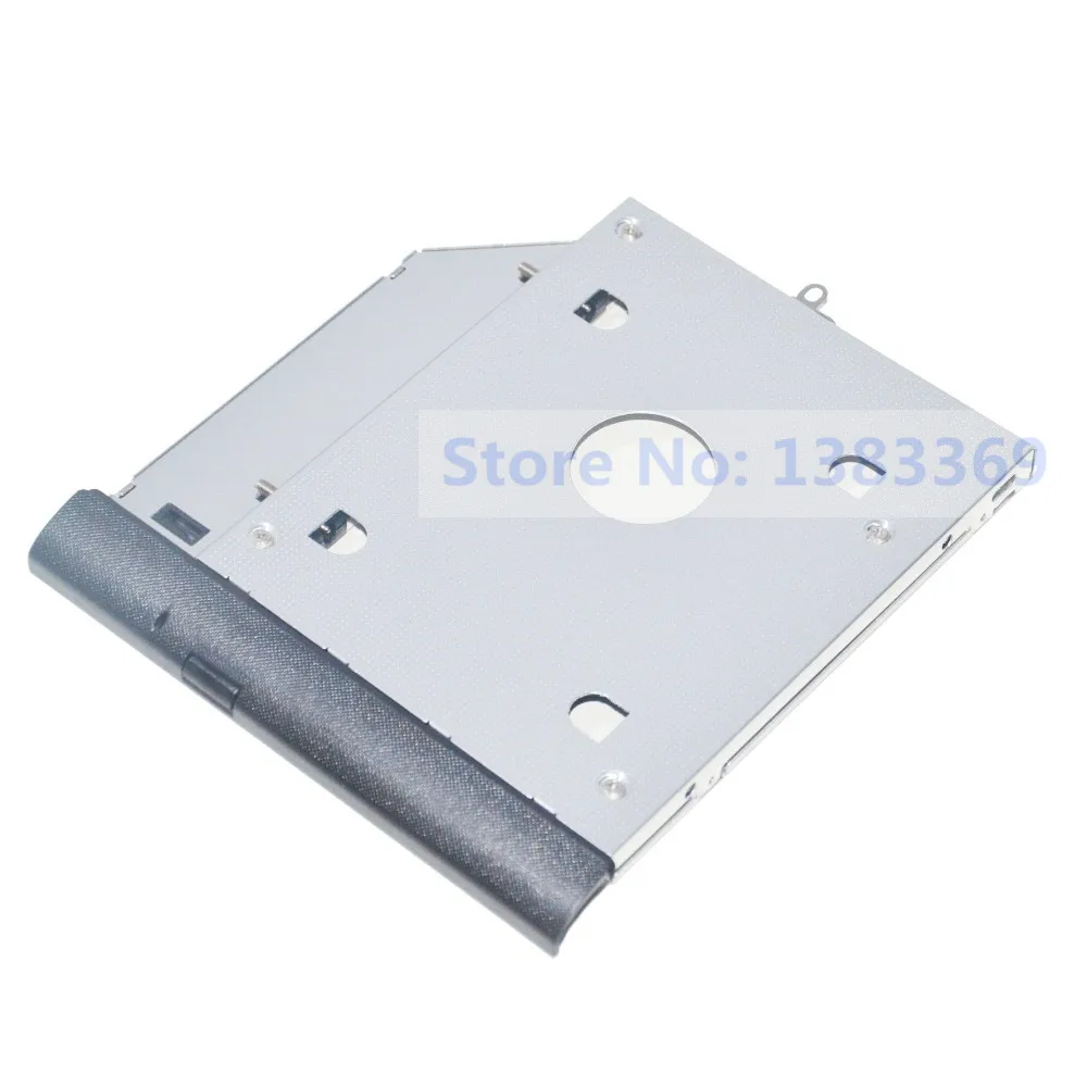 SATA 2nd Hard Drive SSD HDD Module Caddy Adapter for Lenovo Ideapad 300 300-15 300-15ibr 300-15ISK Series With Bezel and Bracket