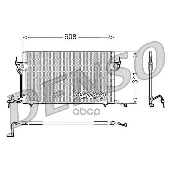 Конденсатор Кондиционера Denso арт. DCN21010