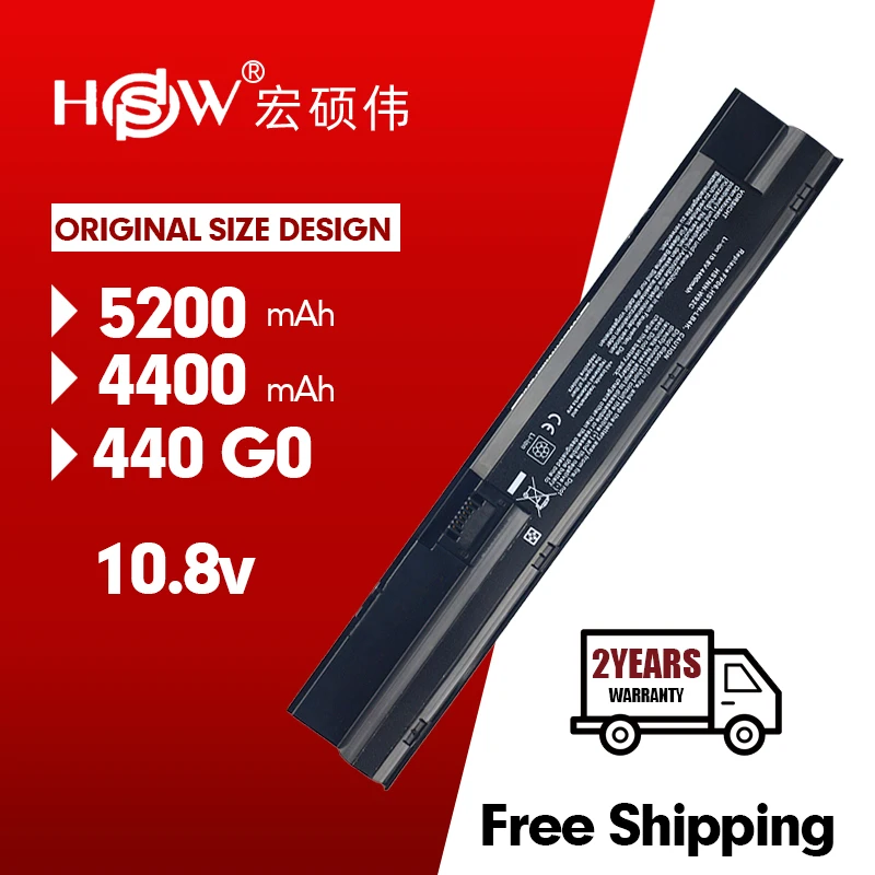 HSW 6cell 5200mAh FP06 FP09 Аккумулятор для HP ProBook 440 445 450 455 G0 G1 HSTNN UB4J W92C 470 707616|Аккумуляторы