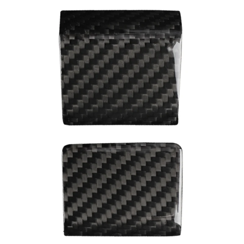 For Tesla Model 3- Inner Window Control Switch Panel Cover Bring Carbon Fiber Cover Trim Panel Door Decal Open Button H