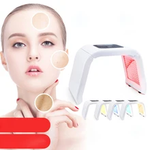 Профессиональный 7 цветов против морщин уход за кожей PDF светодиодный светильник для лица терапия устройство для омоложения кожи спа средство для удаления акне