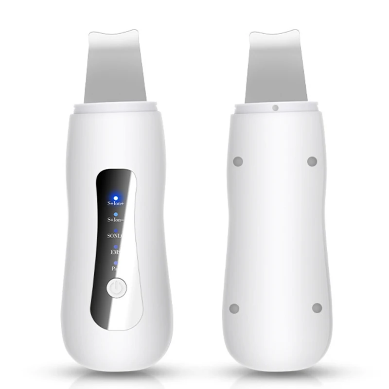 

Ultrasonic Skin Scrubber Deep Face Cleaning Machine Peeling Shovel Facial Pore Cleaner Face Skin Scrubber Lift Machine Skin Care