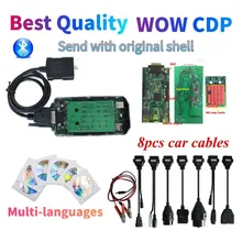 ¡Lo último de 2020! Herramienta de escáner de coche para camiones delphis obd2 con bluetooth CDP vd ds150e cdp pro plus nuevo v3.0 pcb con bluetooth 2017.r1 v5.00812