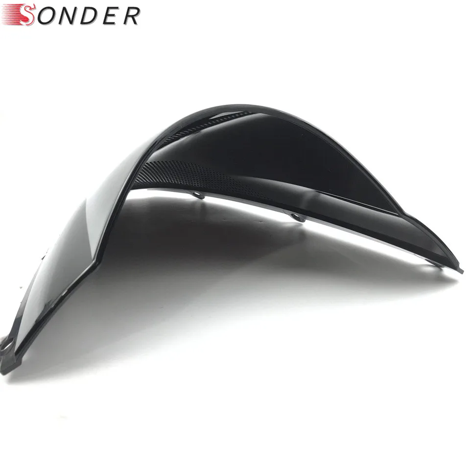Motorcycles Windshield WindScreen Screen For 2005 2006 2007 2008 Kawasaki Ninja 636 ZX6R ZX-6R ZX10R ZX-10R ZX 6R 10R Black motorcycle windshield