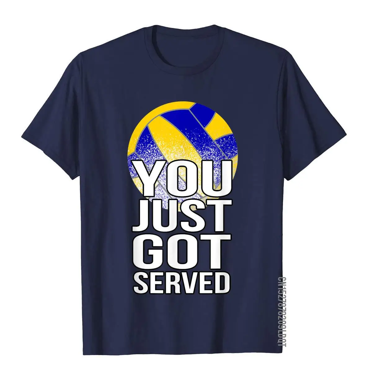 Gifts for volleyball players You just got served tshirt APA__B5894navy
