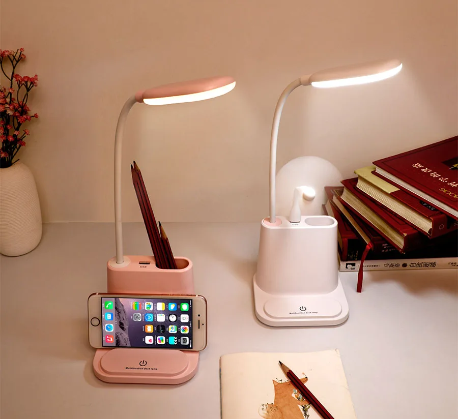 Folding Desk Lamp,USB Charging Lamp with Pen Holder, 2 Color Modes,Flexible Bending for Dorm Reading Warm Light Studying Light 5m 420 312 240leds m led strip lights 12v 24v smd 2835 2025 flexible tape waterproof led light lamp cool warm natural white