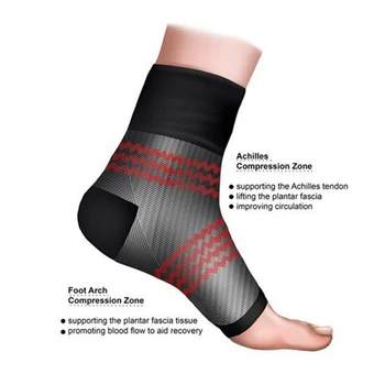 

Ankle support neutral support compression socks protect toe pain relief sports protection decompression shock absorption