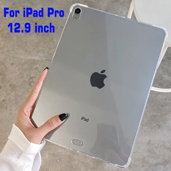 

For IPad Pro 12.9 2020 & 2018 TPU Case for Apple IPad Pro 12.9 2017 Silicone Shockproof Clear Shell Tablet Back Cover