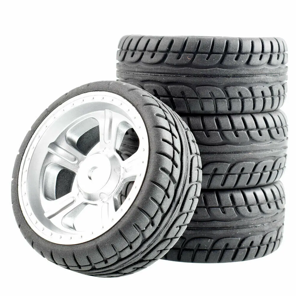 

RC Rim03-8003 Speed Tires insert sponge & Wheel 4PCS For HSP 1/10 1:10 Touring Car