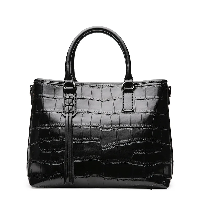 ICEV Новая повседневная женская сумка из натуральной кожи дизайнерская