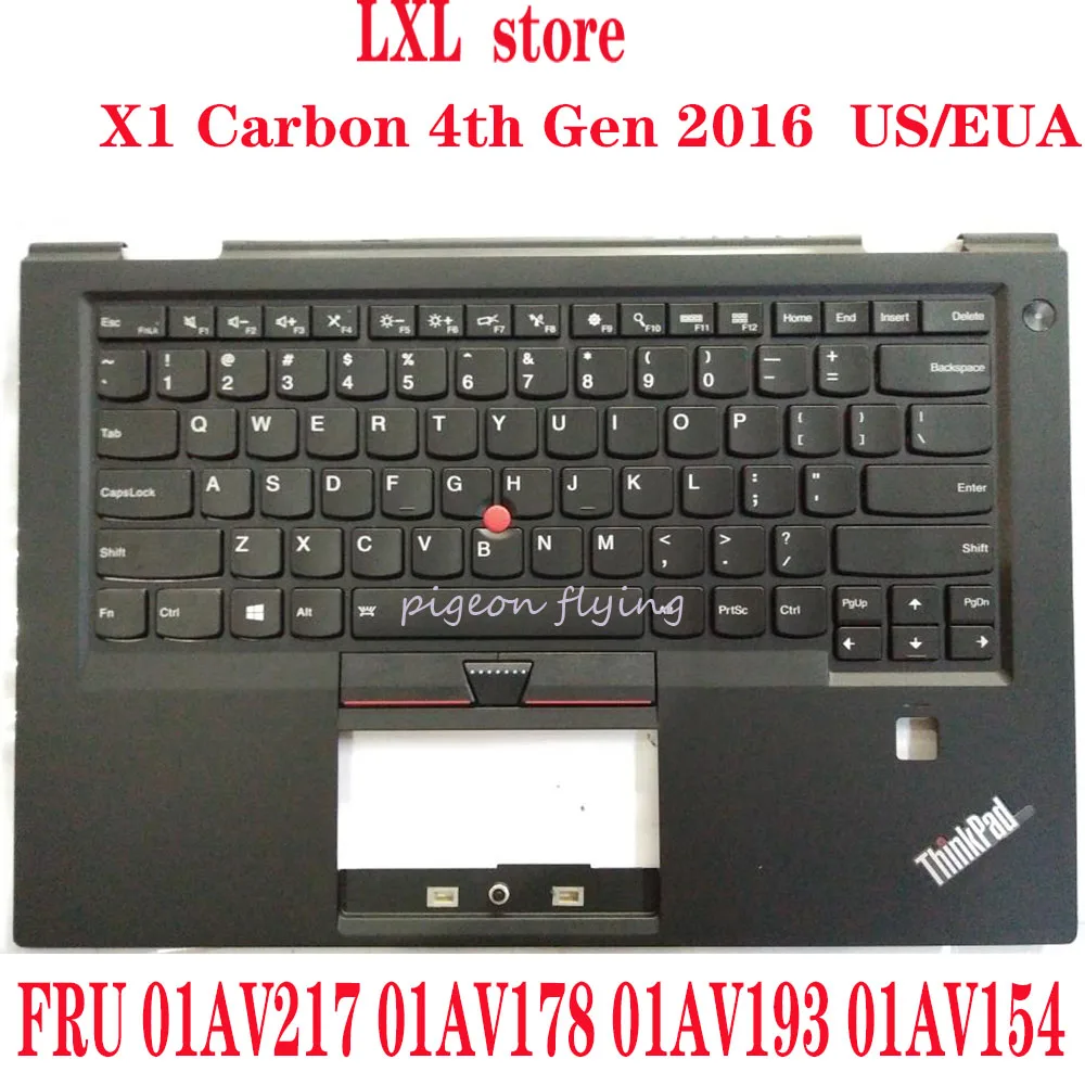 US $100.00 X1 Carbon keyboard 20FB 20FC  for Thinkpad 2016 4th Gen with ccover EUA US FRU 01AV217 01AV178 01AV193 01AV154 100 test OK