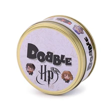 New Dobble Spot It Card Game Toy Iron Box Hermione Sport Go Camping Animal Hip Kids Board Game Gift