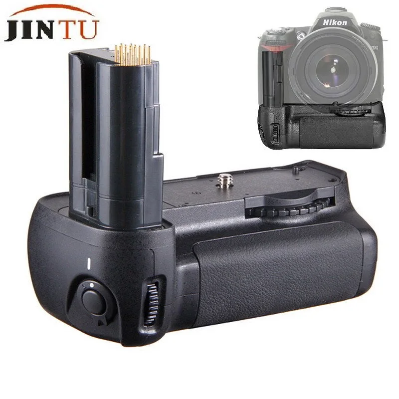JINTU Батарейная ручка D90 + 2 шт. EN EL3e батарея держатель для Nikon D80 SLR и dslr камер Камера
