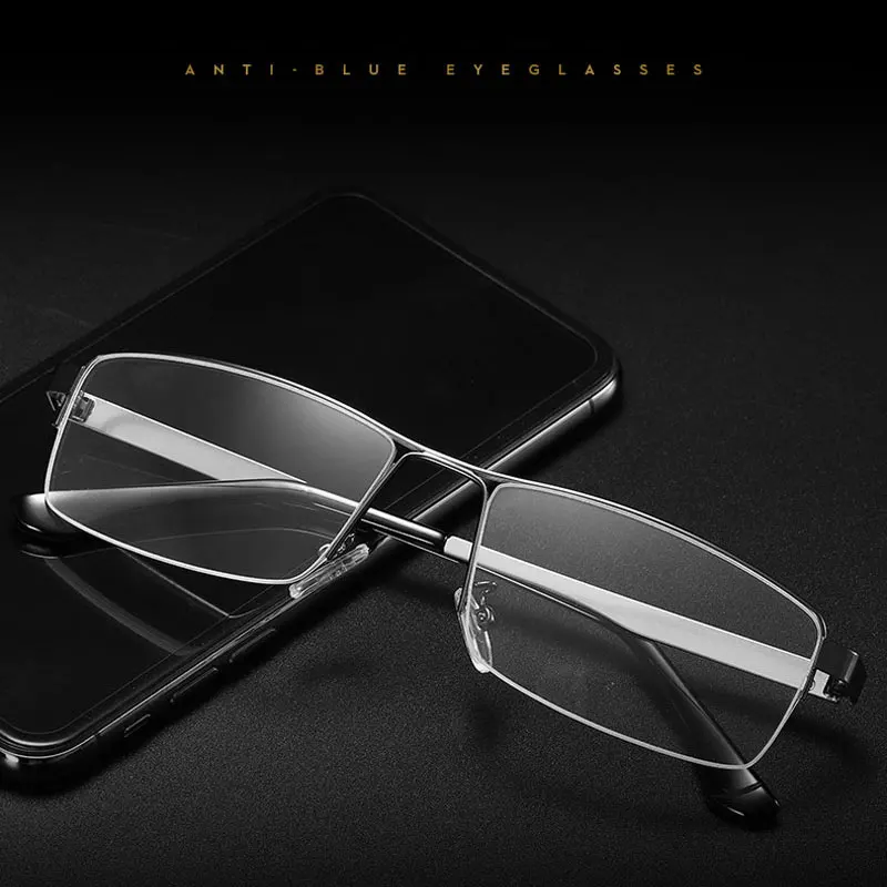 

Optical Eyeglasses Frame Full Rim Metal Alloy Glasses Frame with Medical Prescription Eyewear Spectacle 5014