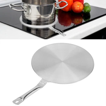 

Stainless Steel Induction Cooker Heat Exchanger Plate Adapter Heat Diffuser Converter For Gas/Electric/ Cooker Household